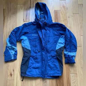 Columbia Sportswear Company Women’s Glennaker Lake Rain Jacket Blue size m